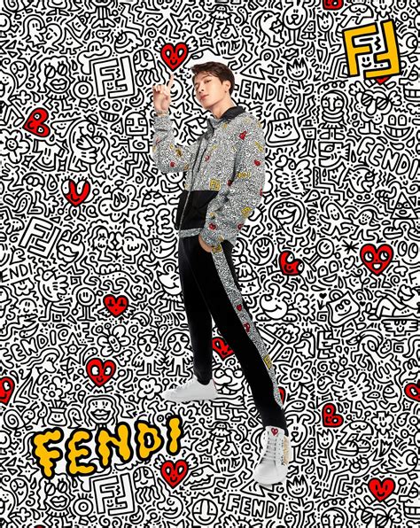 fendi x mr doodle|Doodle Me This: Jackson Wang Stars in Fendi’s .